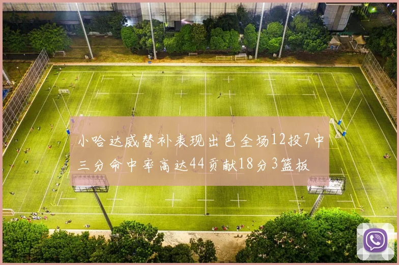 小哈达威替补表现出色全场12投7中三分命中率高达44贡献18分3篮板